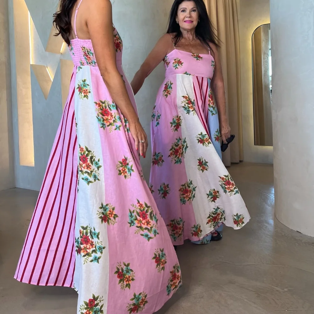 Aston Studio RUE DRESS IN MULTI BOUQUET - Picture 5 of 14
